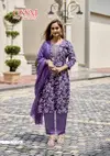 Sanvari By Ossm Vetican Kurti With Bottom Dupatta Wholesale Market In Surat
